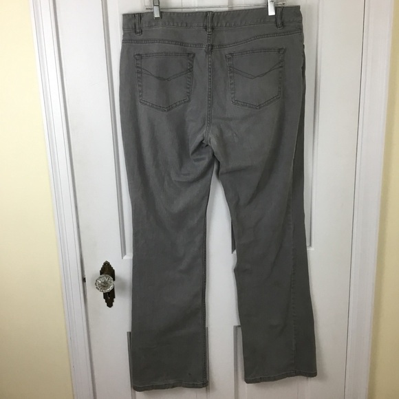 J. Jill Gray Bootcut Stretch Jeans - Picture 2 of 9